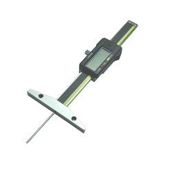 Electronic Depth Gauge With Thin Bar Digital Depth Caliper