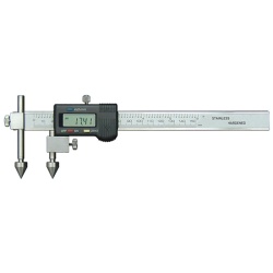 Digital Caliper Center to Center Distance  With Conical Jaw Offset Caliper